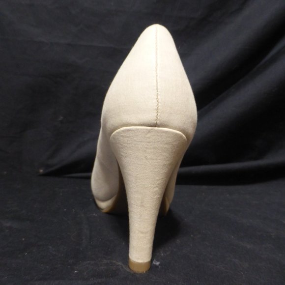 CALL IT SPRING, natural color heels, size US 6, GUC - Picture 4 of 15